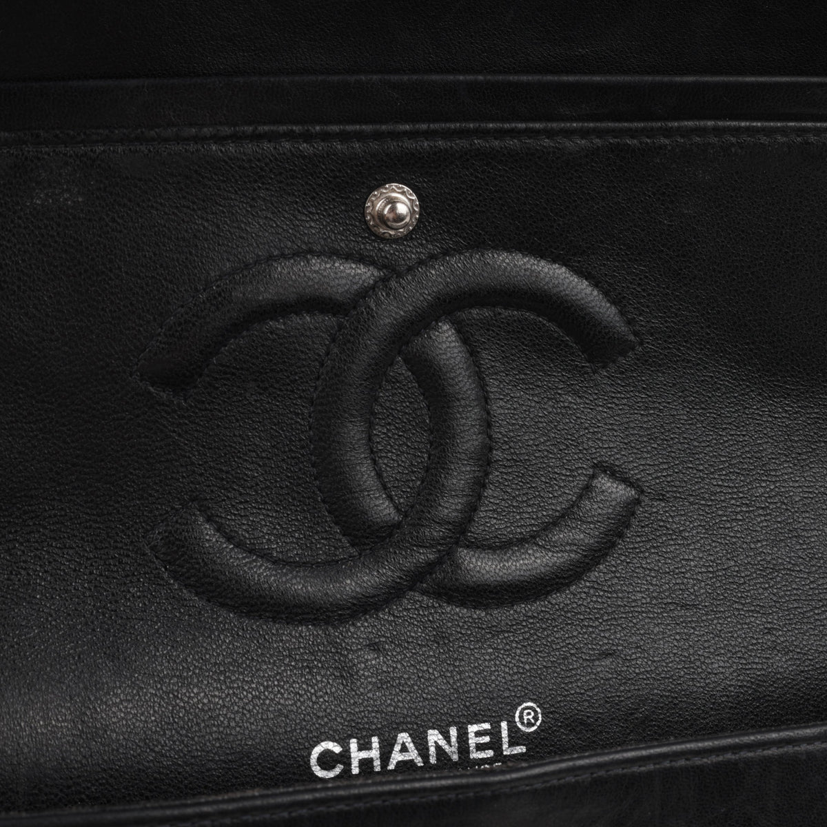 Chanel Medium Classic Flap - Black Patent | Silver hardware