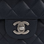 Chanel Medium Classic Flap - Navy Caviar | Silver Hardware