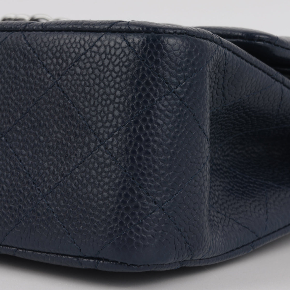 Chanel Medium Classic Flap - Navy Caviar | Silver Hardware