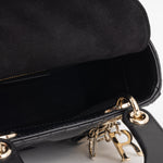 Dior Mini Lady Dior - Black Lambskin | Champagne Gold Hardware
