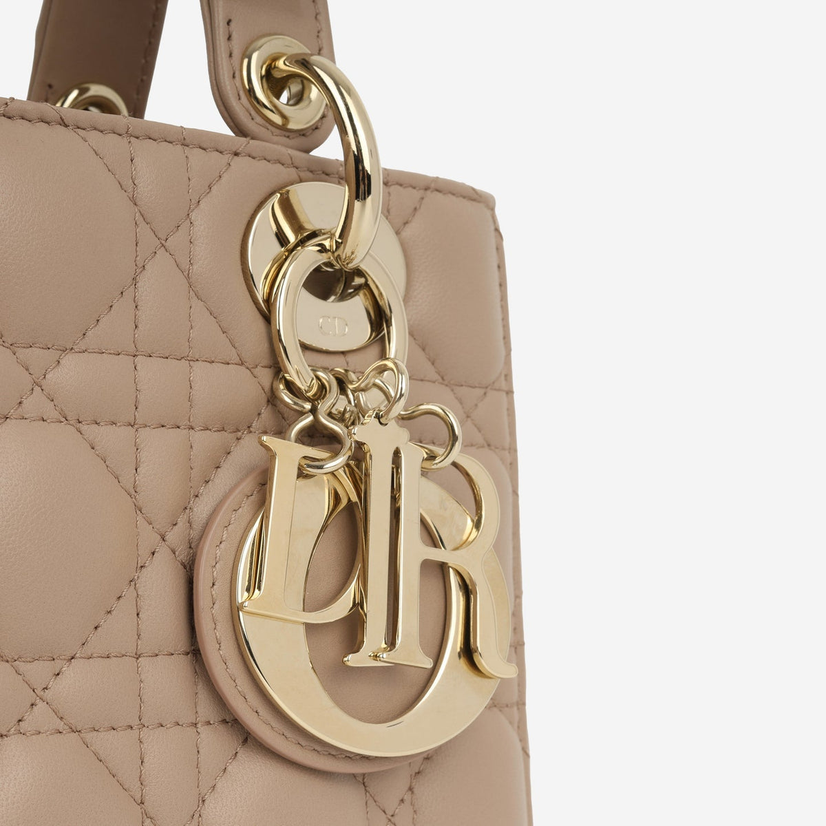 Dior Dior - My ABCDior - Small - Blush Lambskin CGHW - 2018 - Pre-Loved