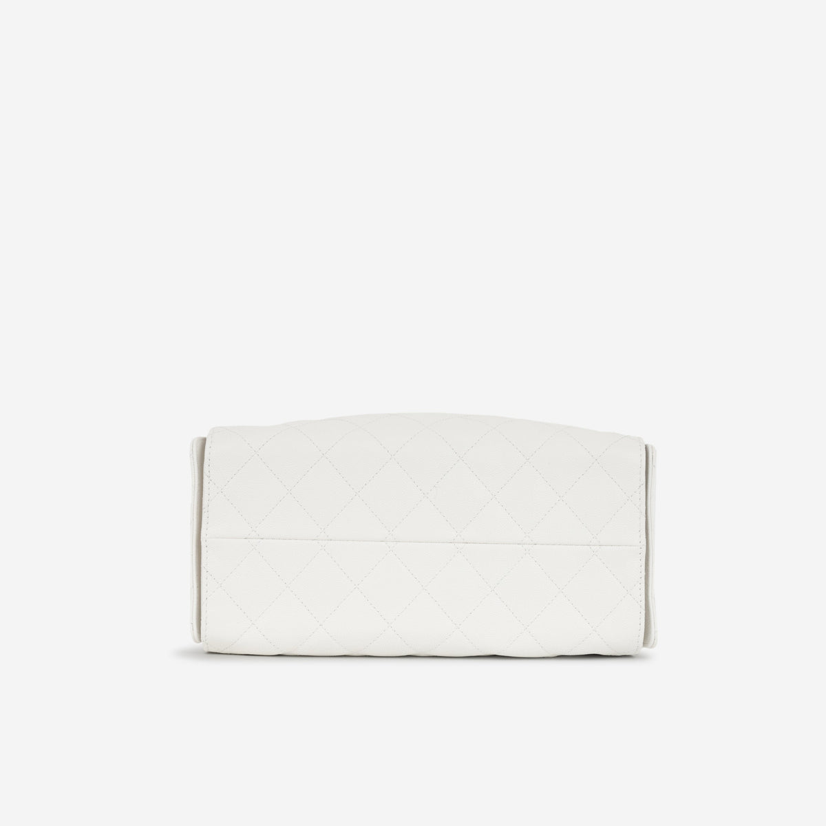 Chanel Small 25 Hobo - White Caviar | Antique Gold Hardware