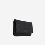Chanel Classic Wallet on Chain - Black Caviar | Gold Hardware