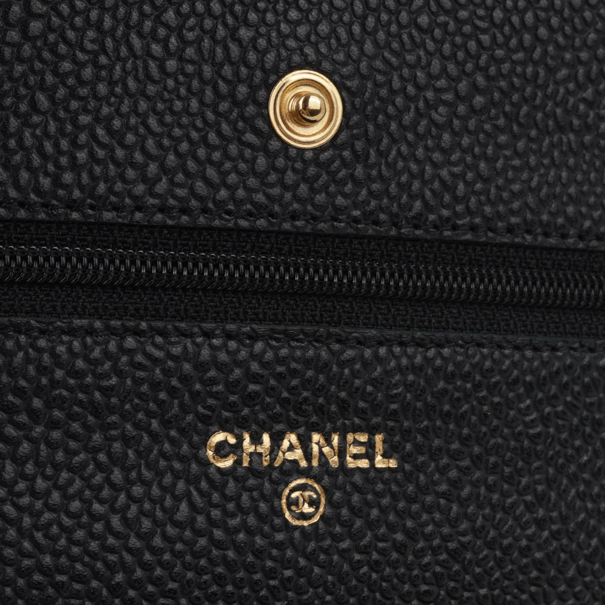 Chanel Classic Wallet on Chain - Black Caviar | Gold Hardware