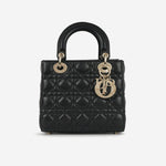 Dior Small My ABCDior - Black Lambskin | Champagne Gold Hardware