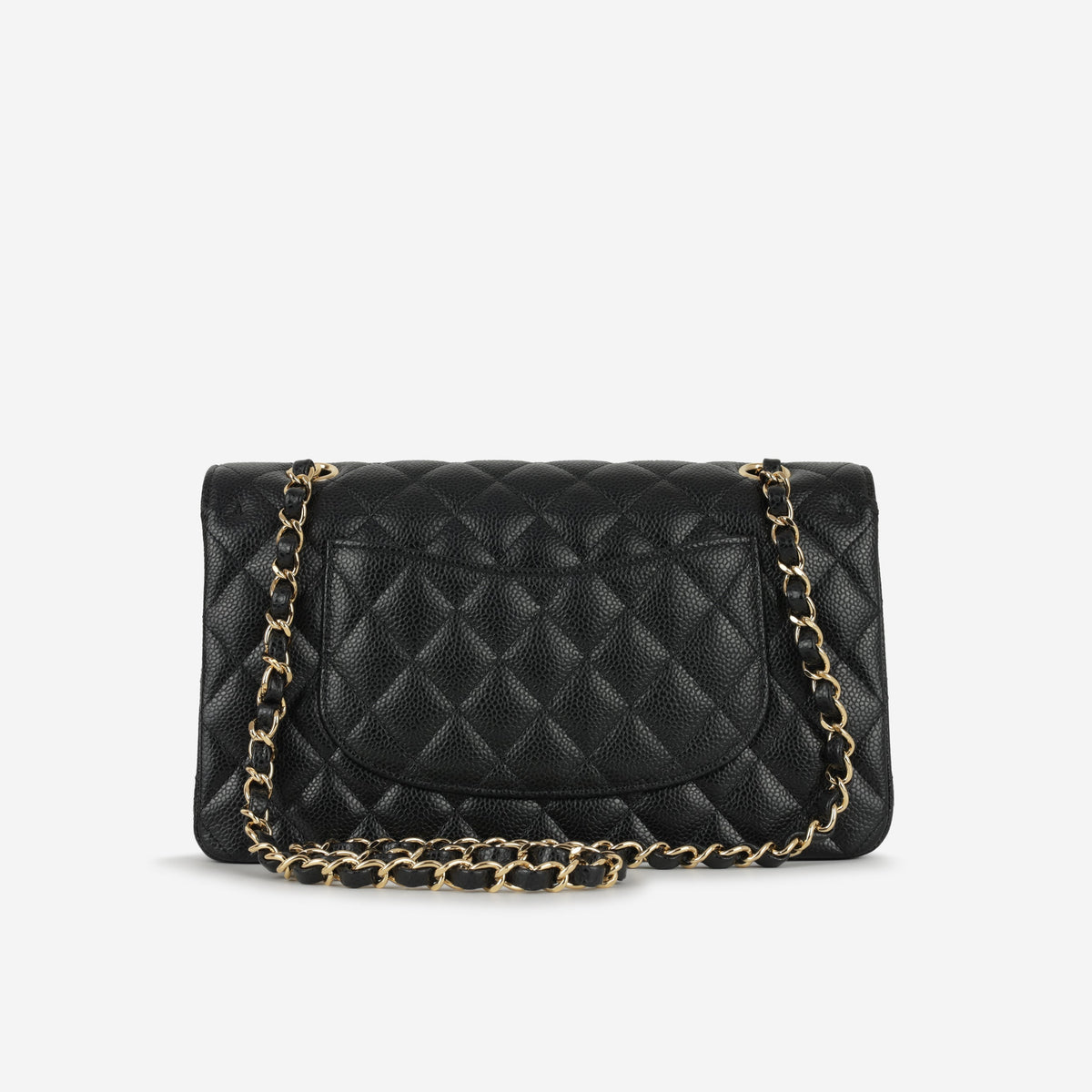 Chanel Medium Classic Flap Black Caviar | Gold Hardware