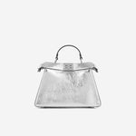 Fendi - Peekaboo ISeeU - Metallic Silver SHW - Pre-Loved