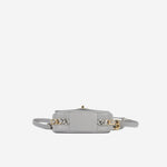 Chanel Seasonal Chain Flap Bag - Grey Calfskin | Gold & Silver Hardware