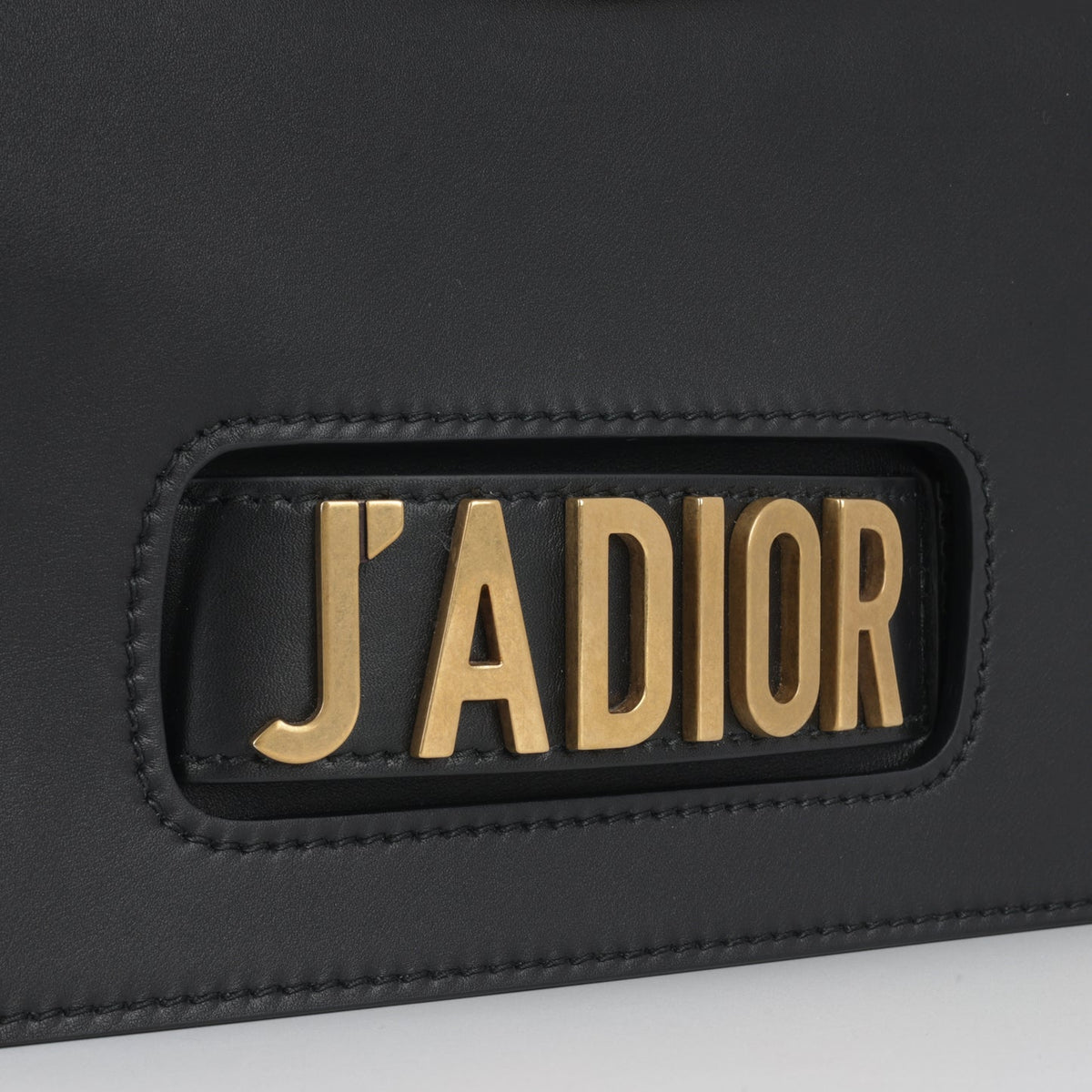 Dior J’adior Flap Bag Black Calfskin Leather GHW