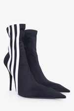 Balenciaga x Adidas Black Knife Nylon Sock Boots Size 36