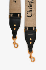 Christian Dior Black/Beige Guitar Strap