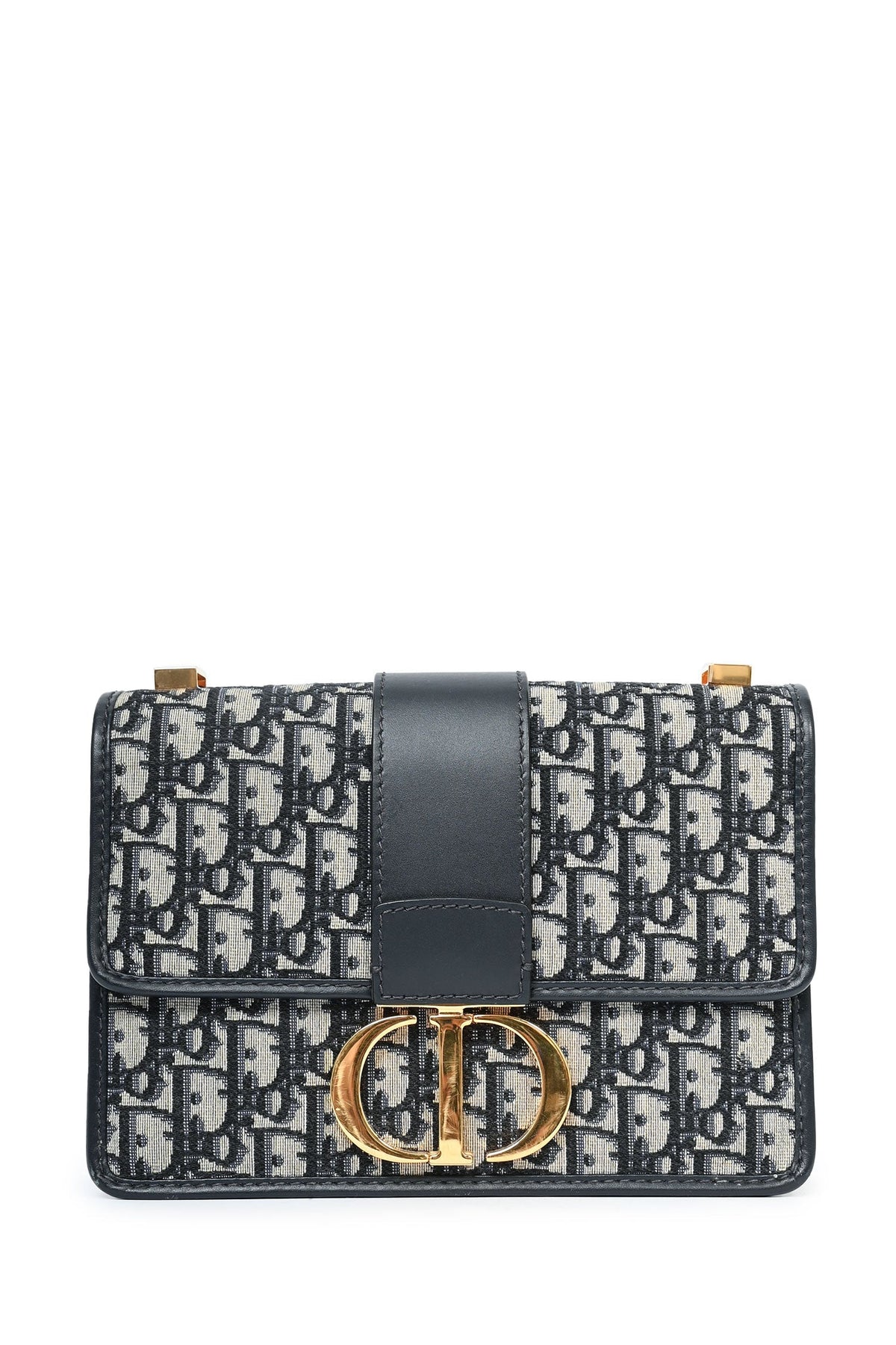 Christian Dior Canvas Oblique Leather 30 Montaigne Crossbody