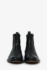 Gucci Black Leather Chelsea Boots Size 9 Mens