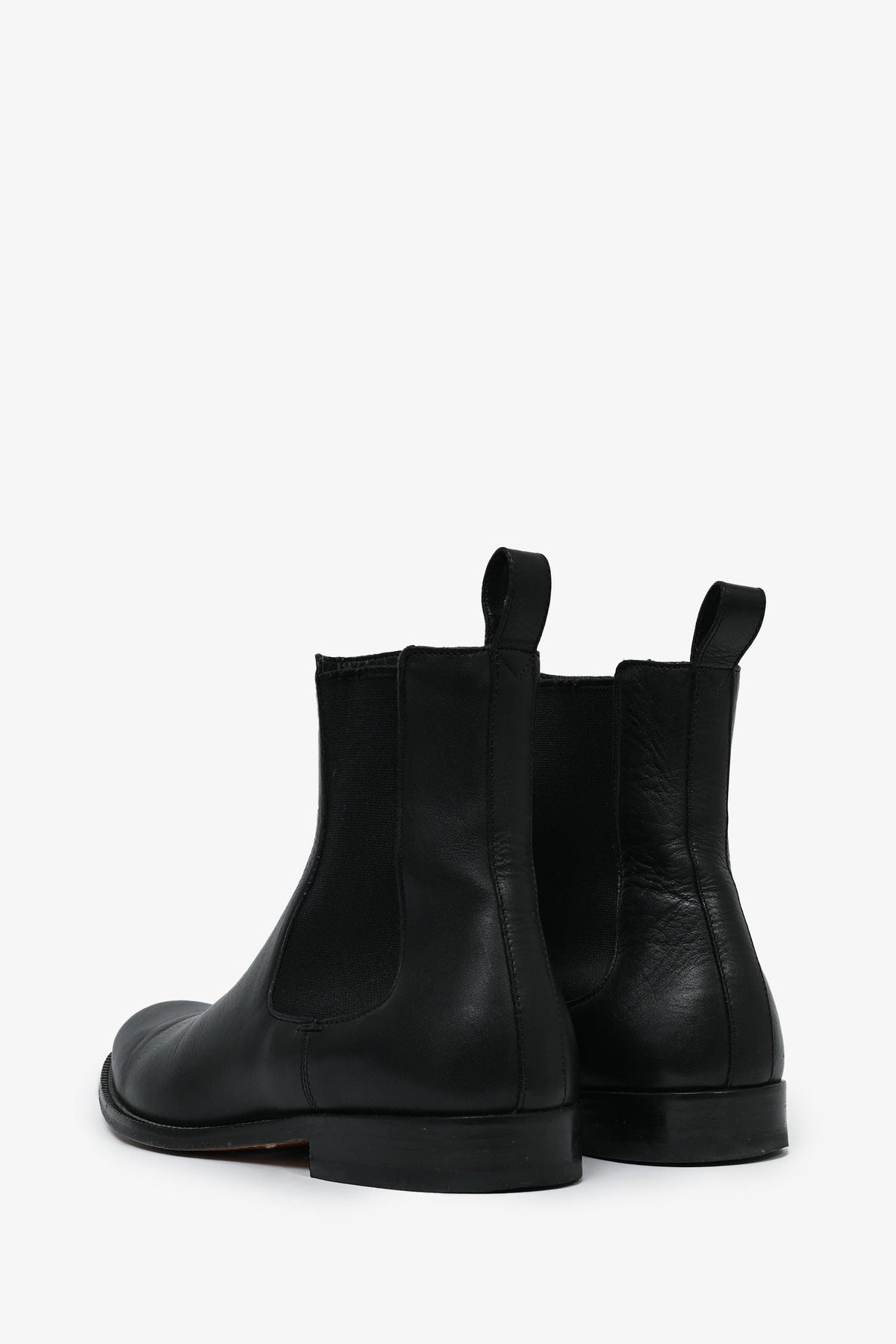 Gucci Black Leather Chelsea Boots Size 9 Mens