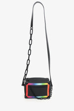 Louis Vuitton 2019 Black Taïga Rainbow Mini Soft Trunk Crossbody
