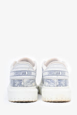 Christian Dior White/Blue 'Dior Addict' Sneakers Size 38.5