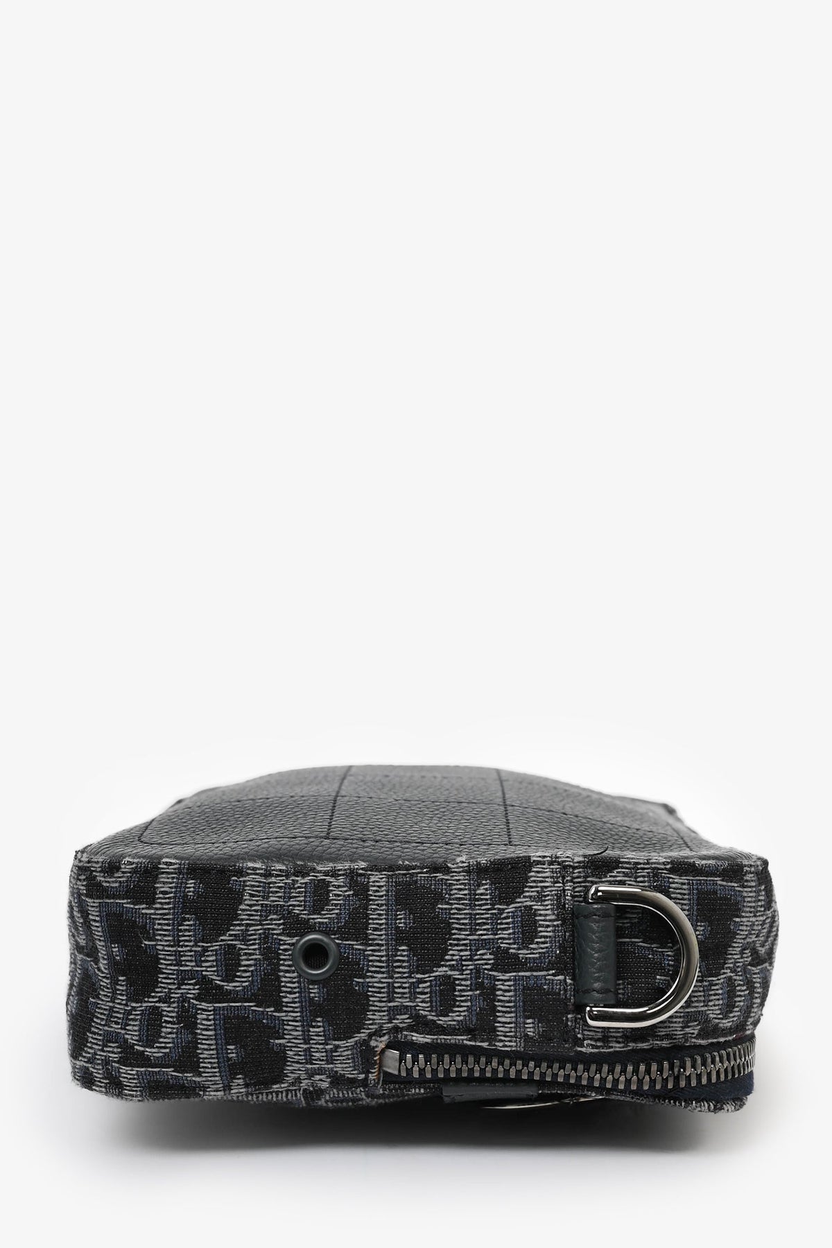 Christian Dior 2019 Blue Oblique 'Sac Safari' Messenger Bag