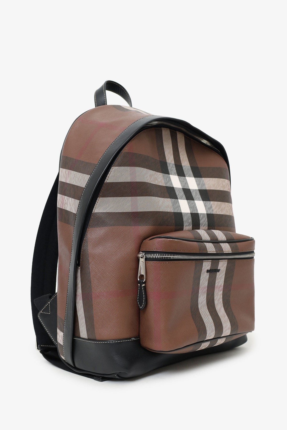 Burberry Canvas/Leather Check BackPack