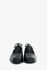 Gucci Black Leather Mary Jane Loafers Size 9 Mens