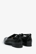 Gucci Black Leather Mary Jane Loafers Size 9 Mens