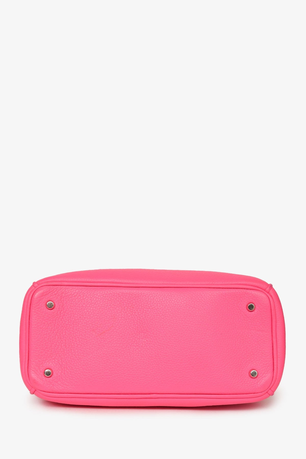 Christian Dior 2014 Pink/Red Leather Mini Diorissimo Top Handle with Strap