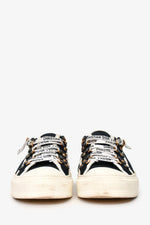 Chrsitian Dior Navy/White Canvas Walk'n'Dior Sneakers Size 37