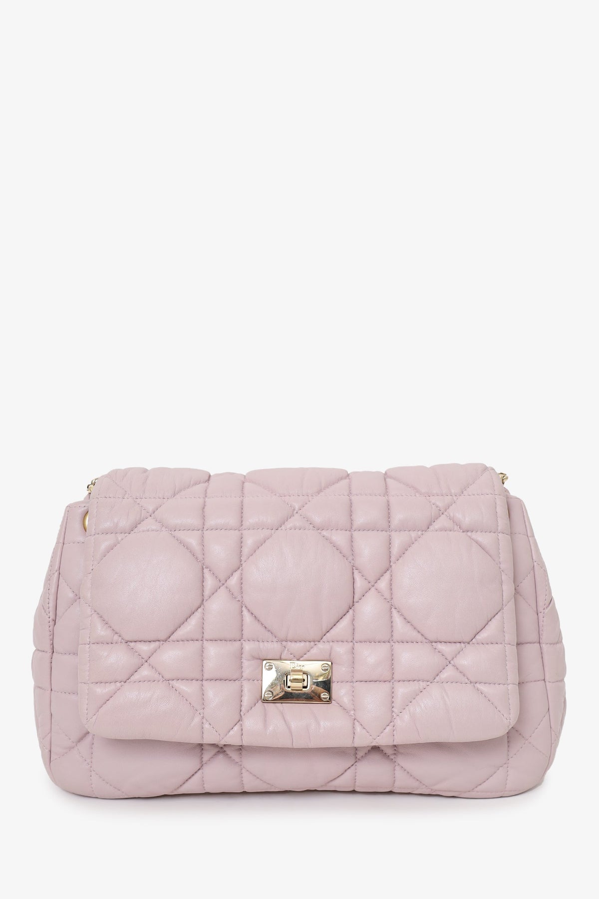 Christian Dior 2015 Lilac Cannage Milly La Foret Chain Flap