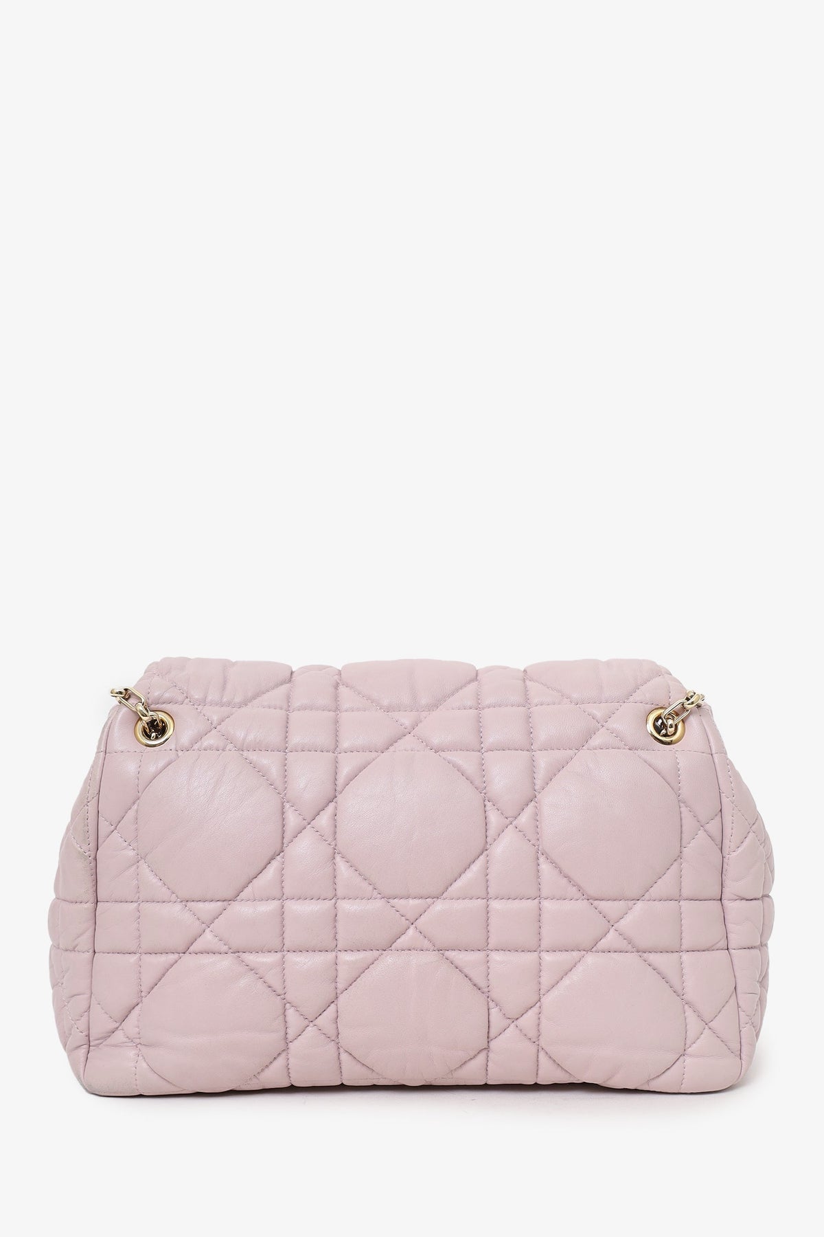 Christian Dior 2015 Lilac Cannage Milly La Foret Chain Flap