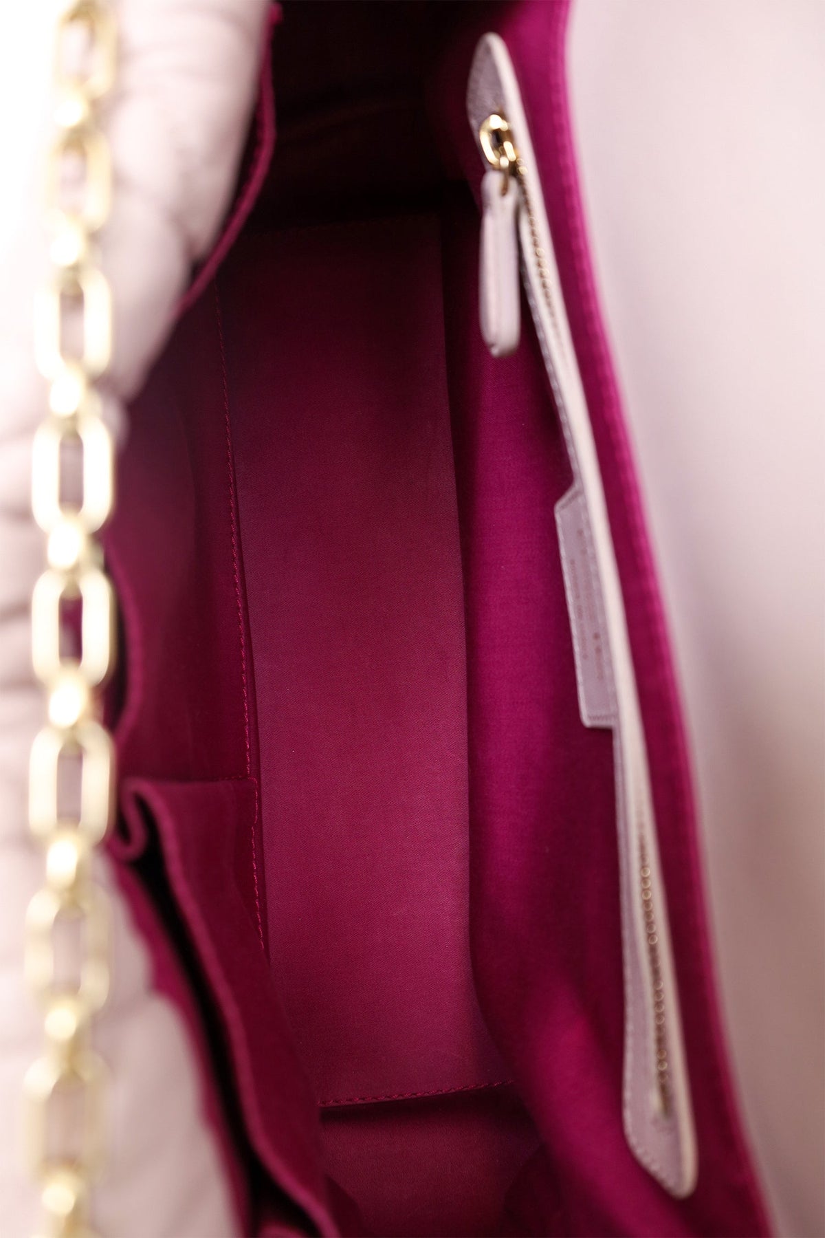 Christian Dior 2015 Lilac Cannage Milly La Foret Chain Flap