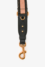 Christian Dior Brown/Black Canvas/Leather Bag Strap