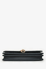 Christian Dior 2023 Black Bead Embellished My Dior Mini Bag with Chain