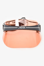 Christian Dior Orange/Black Dior Club1 Visor