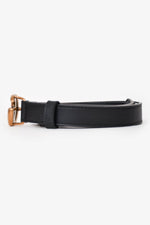 Gucci Black Leather GG Marmont Thin Belt Size 70/26