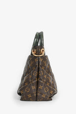 Louis Vuitton 2012 Monogram Canvas/Python/Ostrich 'Etoile Exotique' MM Bag with 2 Straps