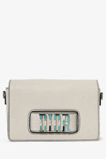Christian Dior 2017 Cream Leather 'Dior(r)evolution' Flap Crossbody Bag