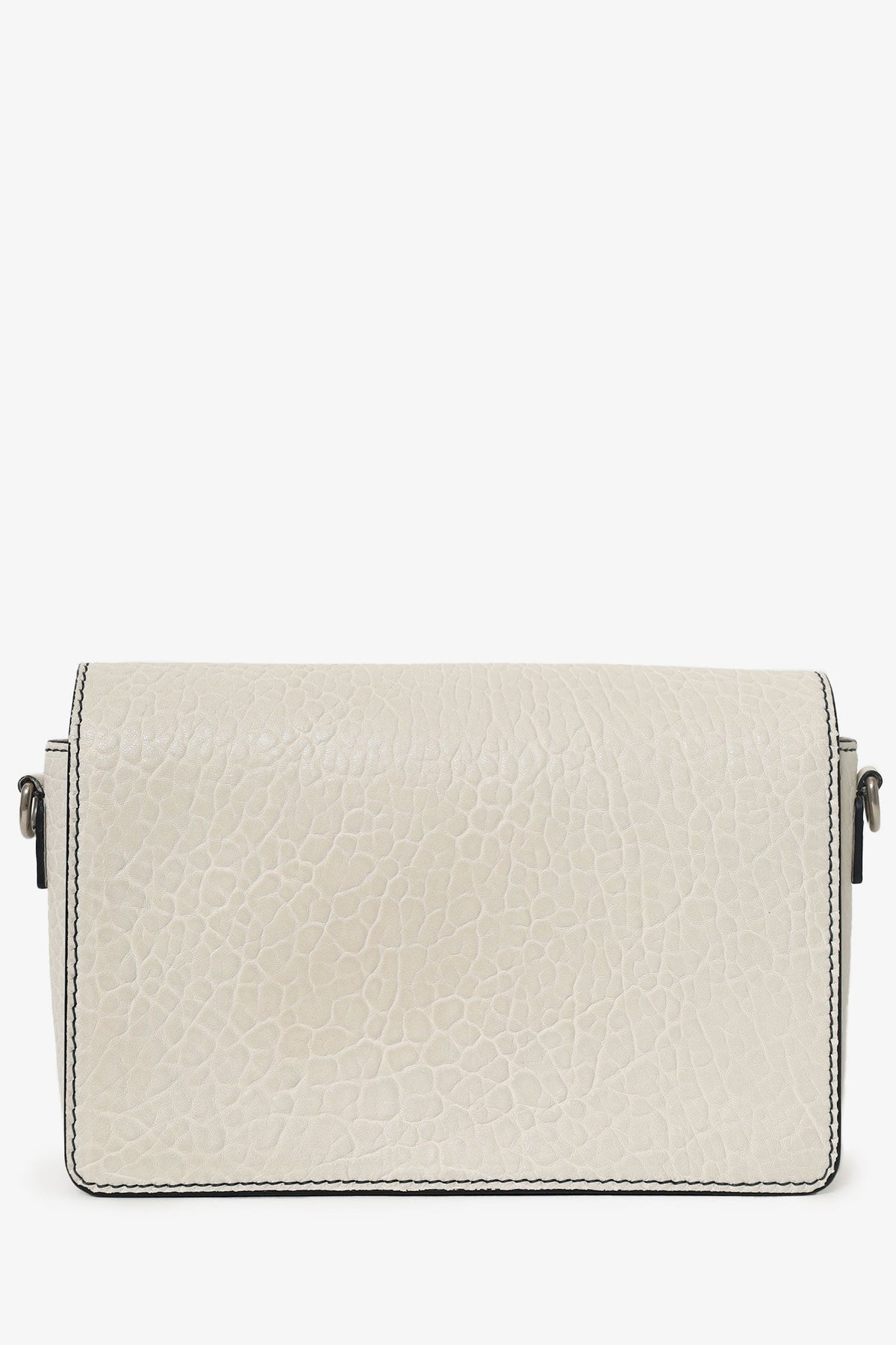 Christian Dior 2017 Cream Leather 'Dior(r)evolution' Flap Crossbody Bag
