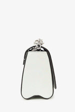 Louis Vuitton 2020 White Iridescent Karung Leather Twist Mini with Crystal Buckle