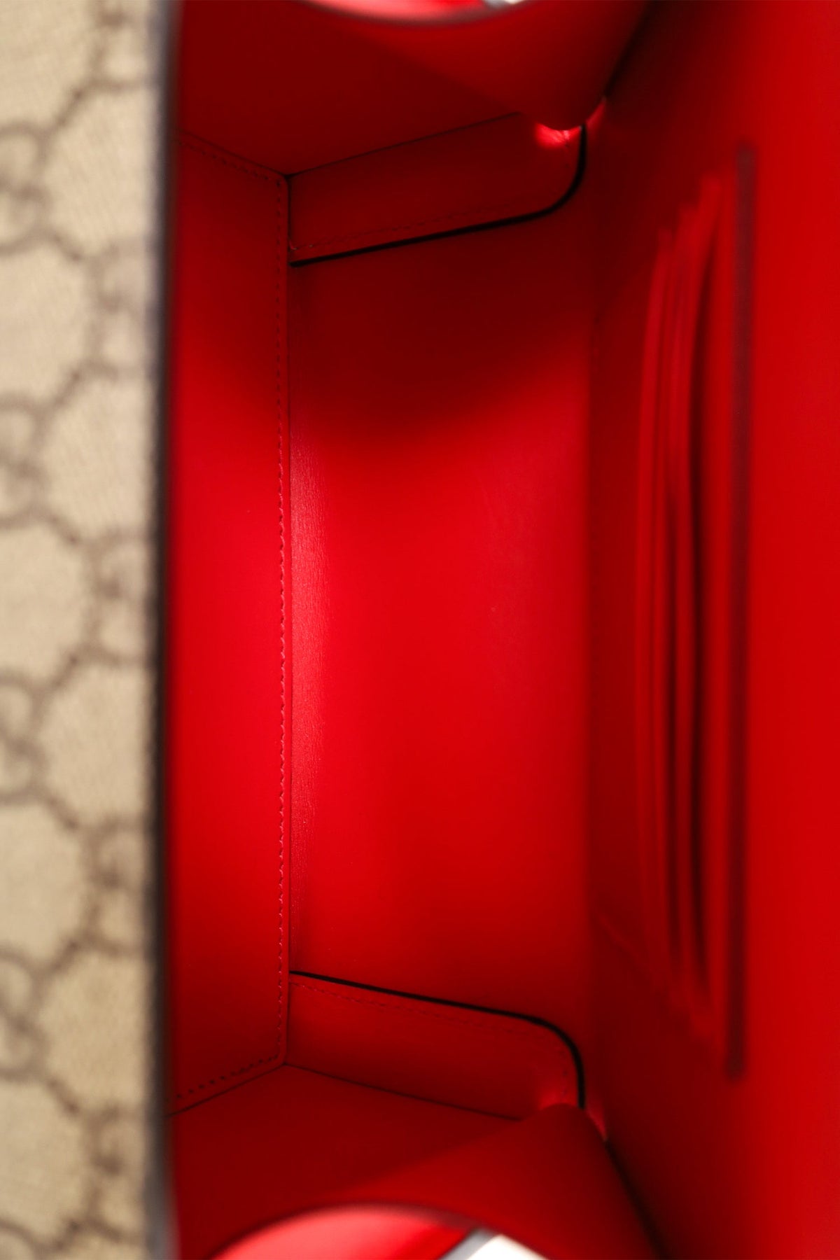 Gucci Brown GG Supreme Valentine\'s Day Mini 'Love' Trunk Box Bag