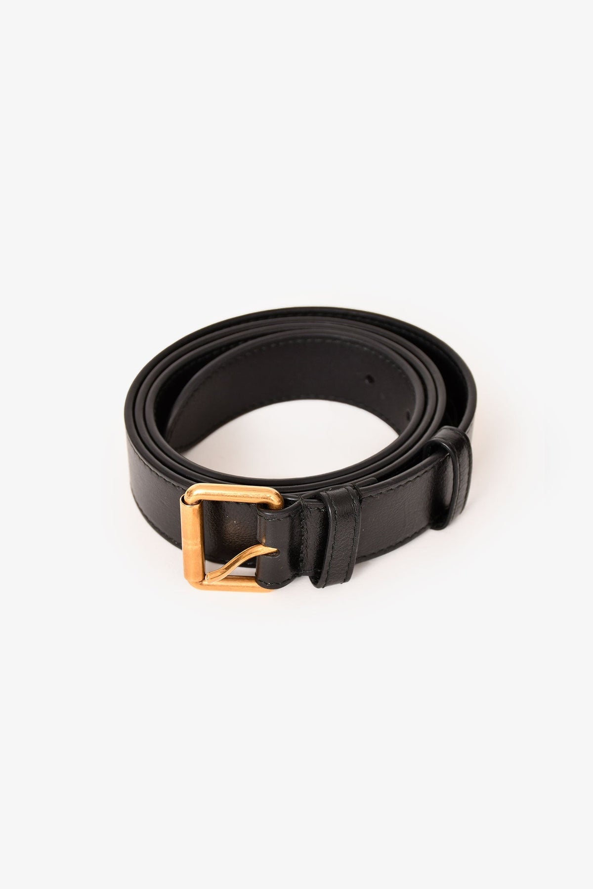 Gucci Black/Red Leather GG Marmont Belt Bag Size 95/38