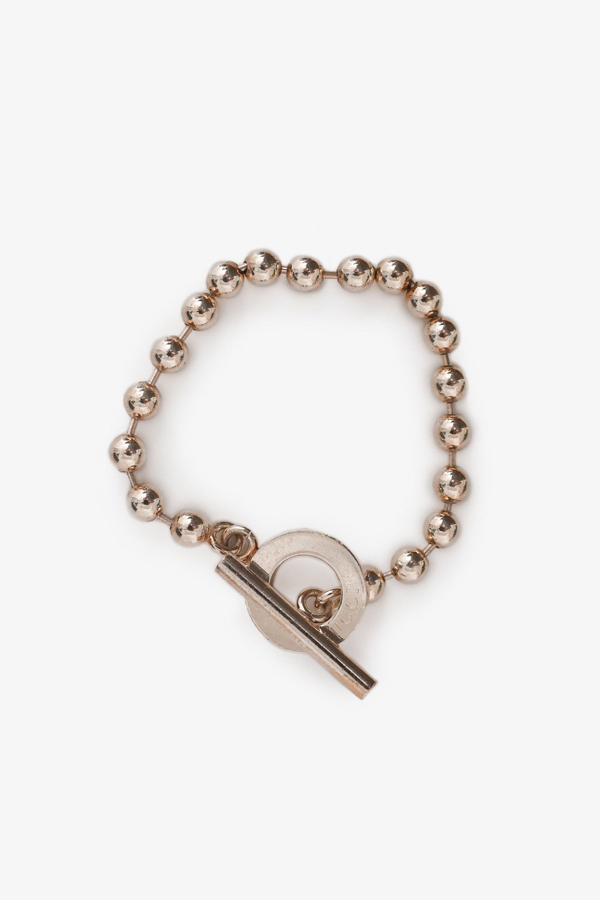 Gucci Sterling Silver Toggle Bracelet