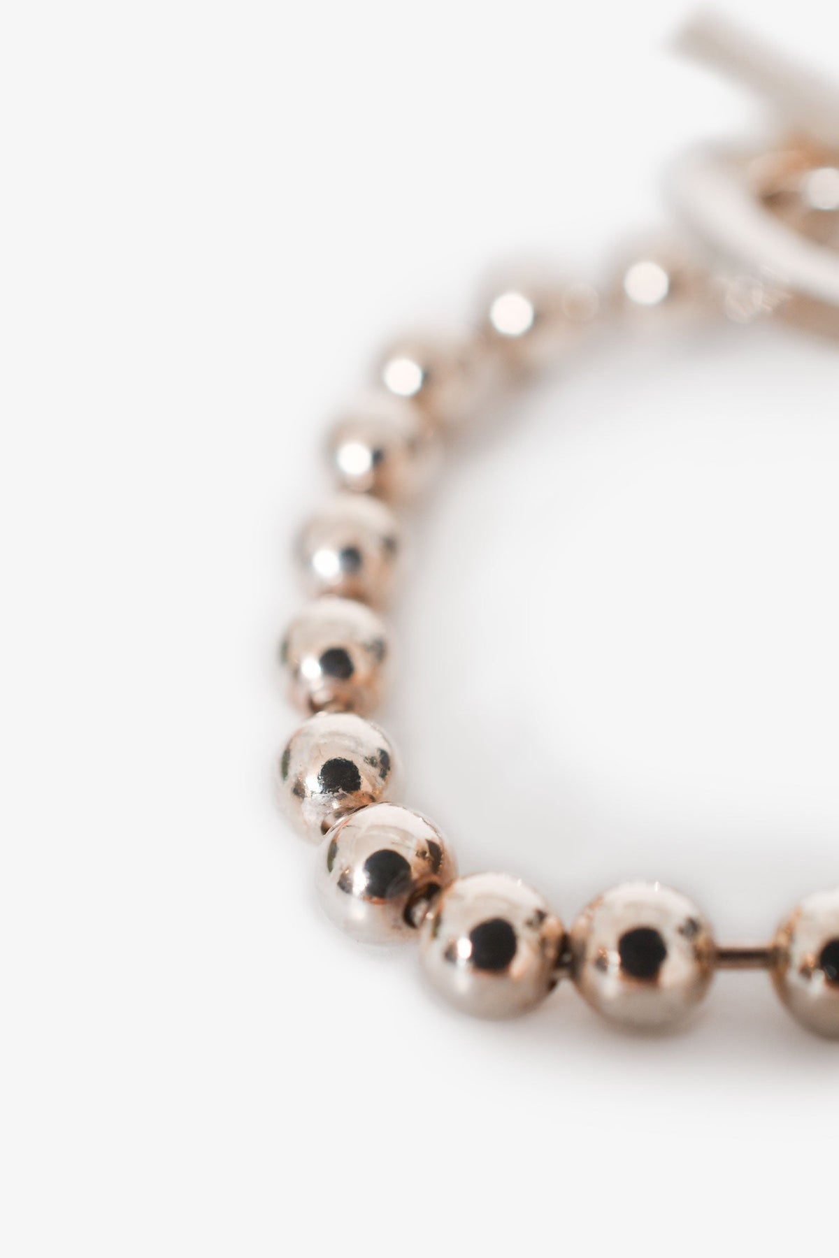 Gucci Sterling Silver Toggle Bracelet