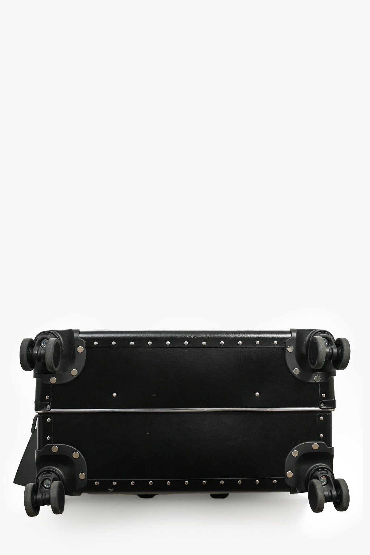 Gucci X Globe Trotter Black Web Suitcase 65