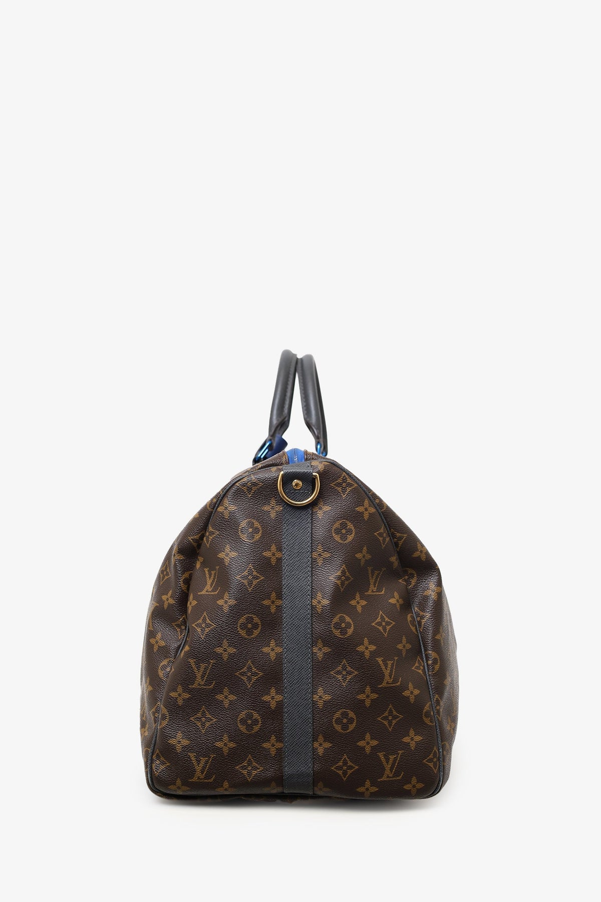 Louis Vuitton 2018 Limited Edition Monogram Taiga Outdoor Keepall Bandouliere 55 with Strap