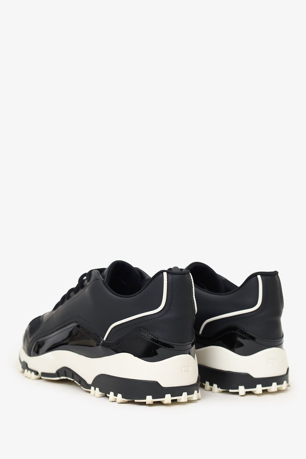 Christian Dior Black/White Sneakers Mens Size 42.5