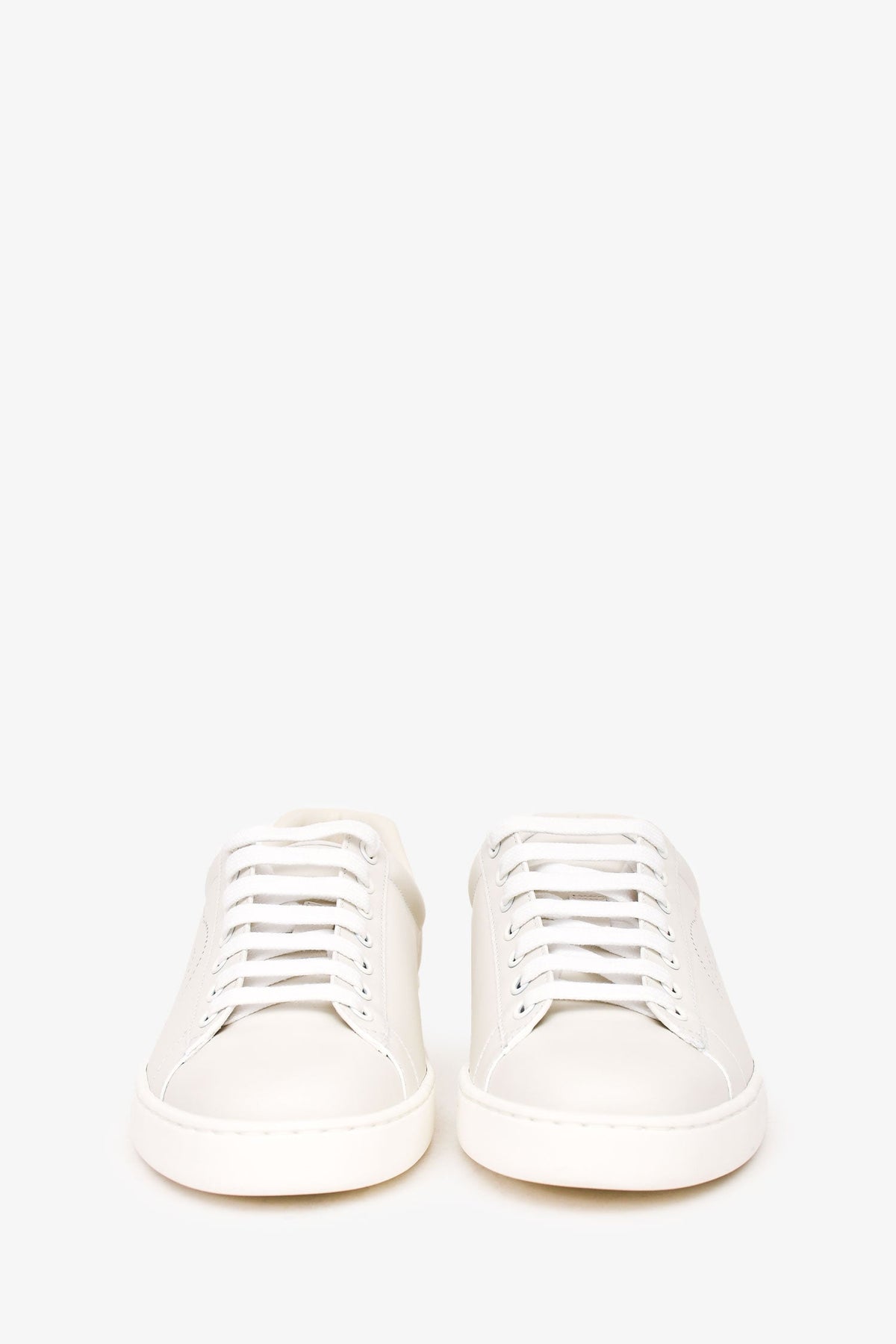 Gucci White/Grey Low Top Sneakers Size 5.5 Men