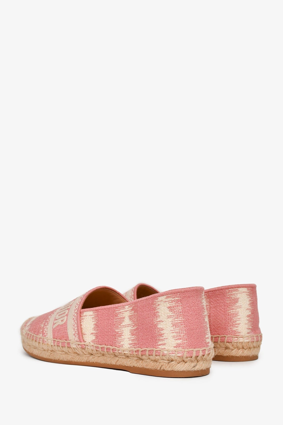 Christian Dior Pink Espadrilles Size 38.5