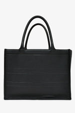 Christian Dior 2019 Black Leather Medium Book Tote (As Is)