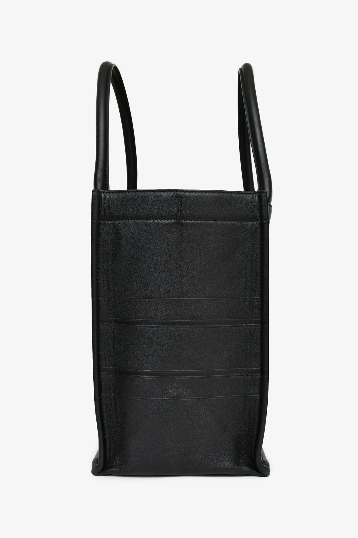 Christian Dior 2019 Black Leather Medium Book Tote (As Is)