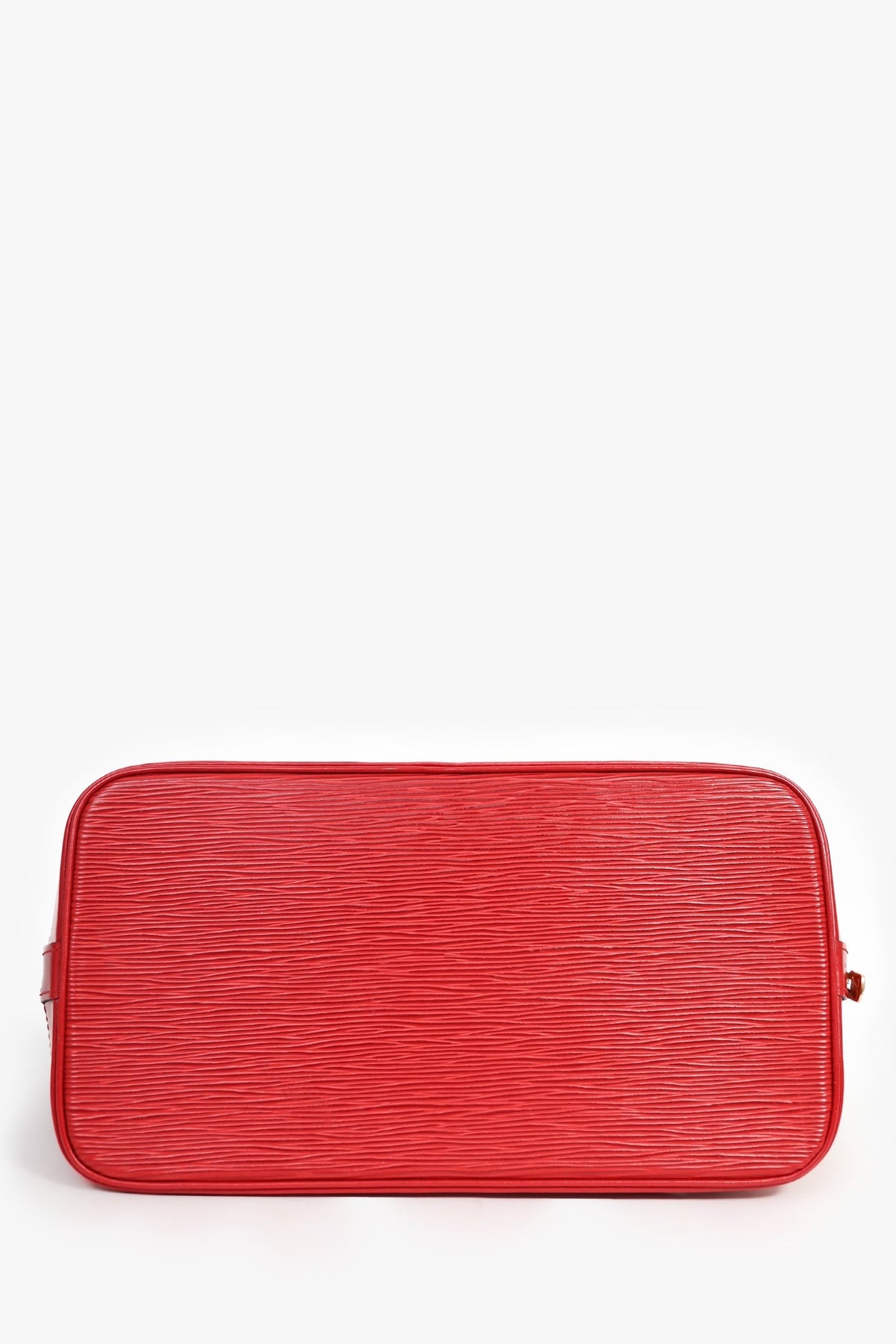 Louis Vuitton 1996 Red Epi Leather 'Alma' PM Top Handle