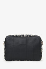 Christian Dior 2019 Navy/Cream Oblique Safari Bag with Strap